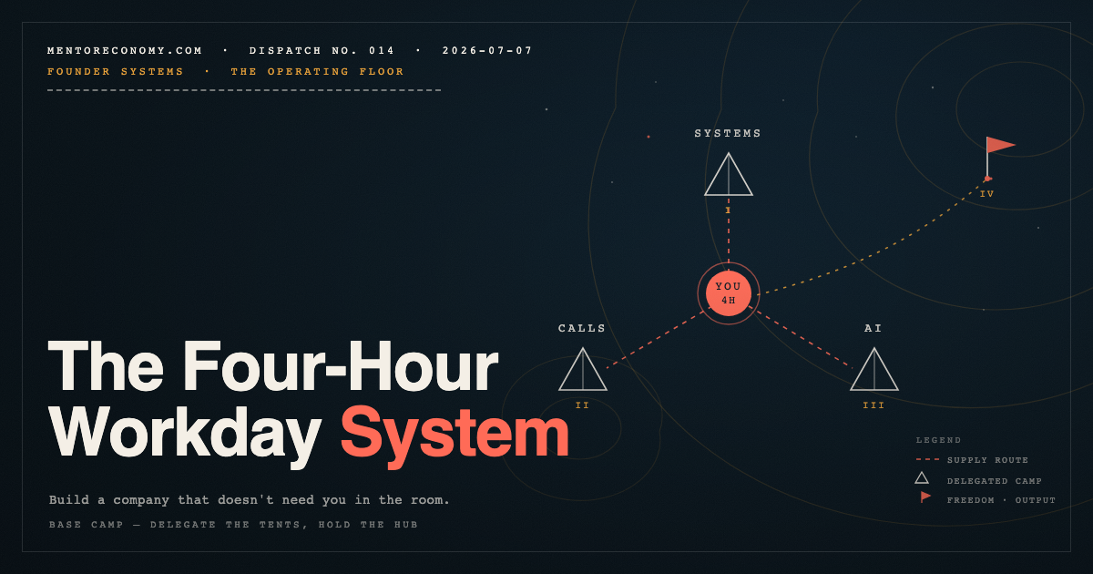 Four-Hour Workday Business Systems: How to Build a Company That Doesn't Need You in the Room
