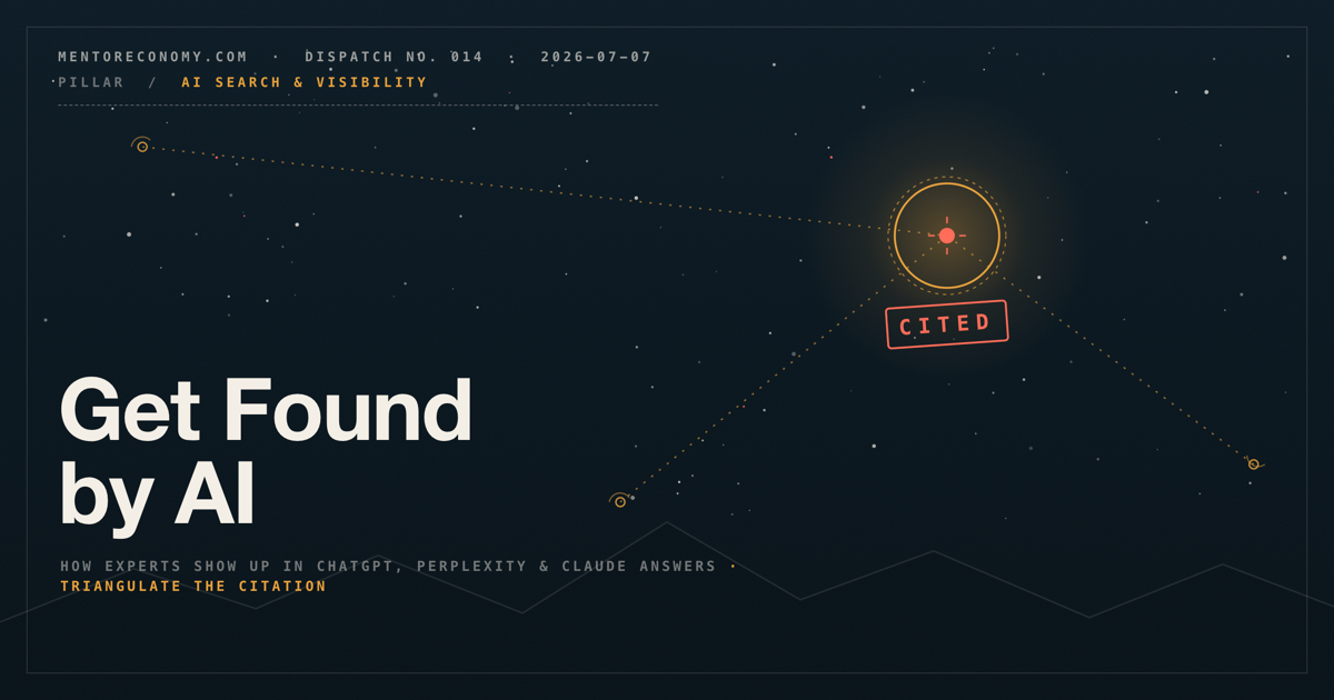 Get Found by AI: How Experts Show Up in ChatGPT, Perplexity, and Claude Answers