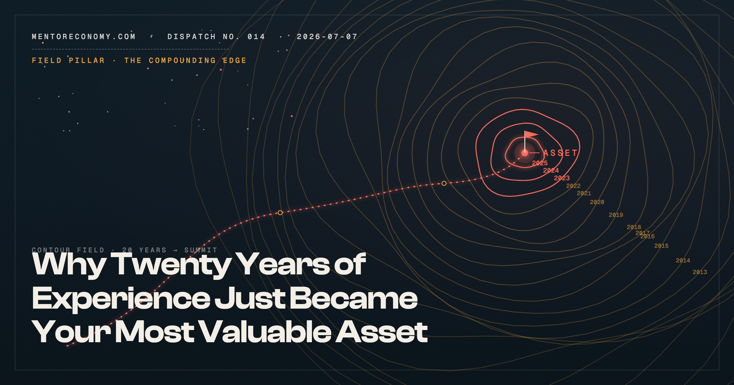 Why Twenty Years of Experience Just Became Your Most Valuable Asset