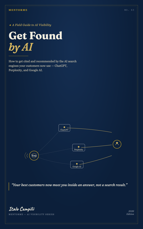 Cover of Get Found by AI by Italo Campilii
