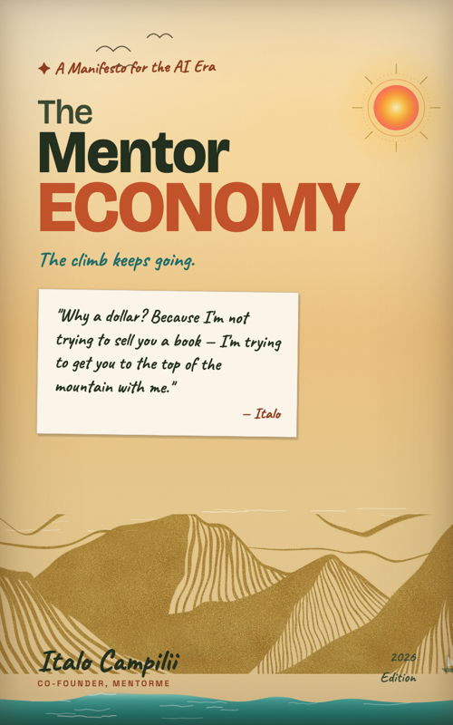 Cover of The Mentor Economy by Italo Campilii